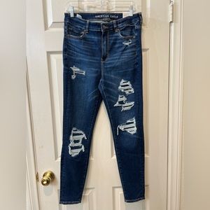 American Eagle ripped jeans